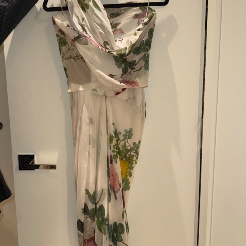 Vivienne Westwood Floral Corset Midi Dress - Picture 4 of 8